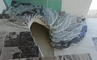 Лестница из мрамора Cippolo
